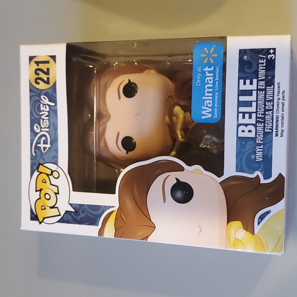Funko Beauty And The Beast 221 Dancing Belle Glitter Edition